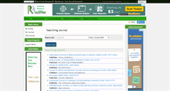 Desktop Screenshot of journalseeker.researchbib.com
